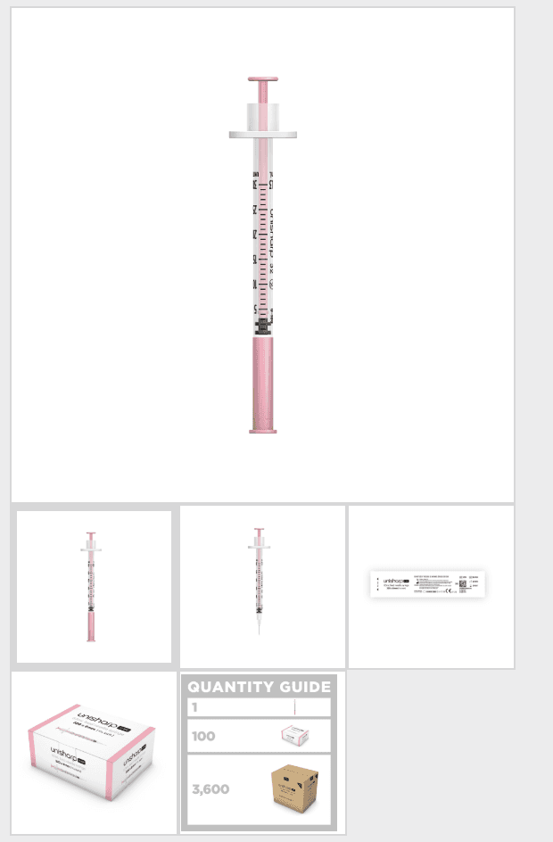 0.3mL Unisharp